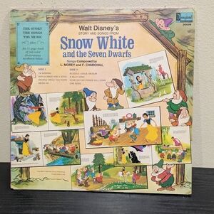 Disney Snow White Vinyl Record - Multicolor